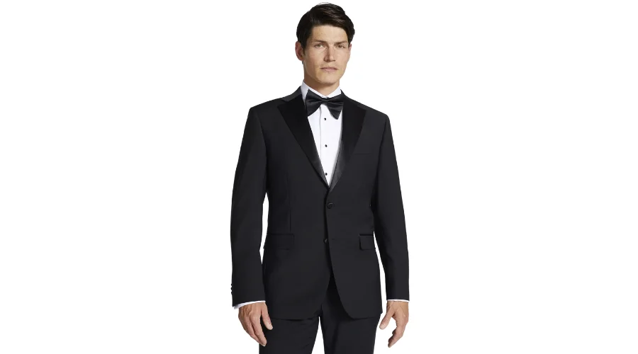 Regular Fit Black Notch Lapel Suit | xprrtupdates 