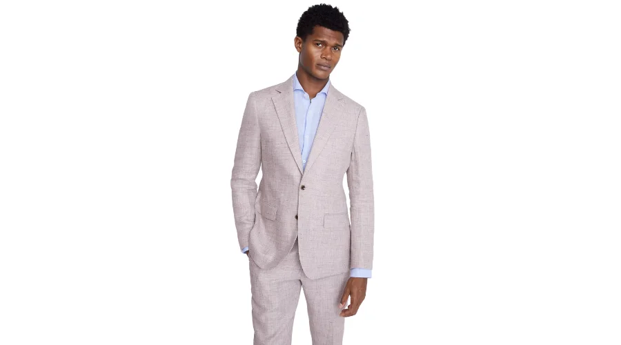 Regular Fit Oatmeal Linen Suit | xprrtupdates 