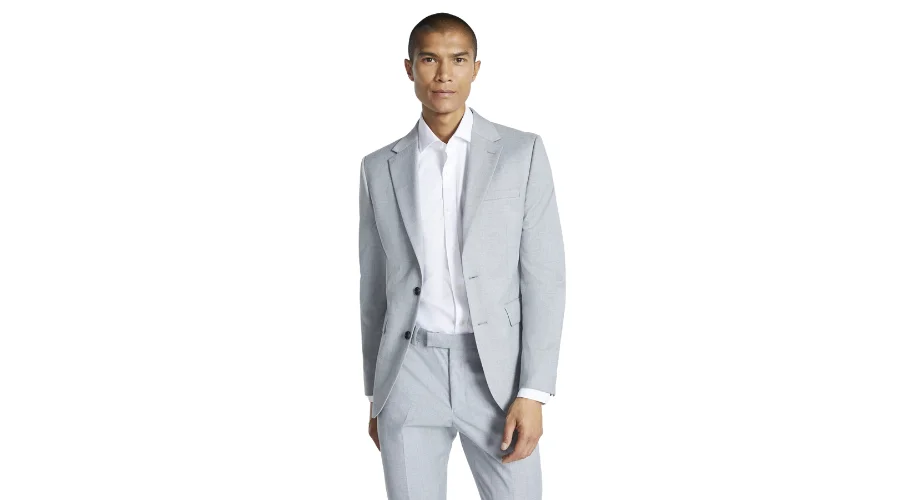 Slim fit grey stretch suit | xprrtupdates