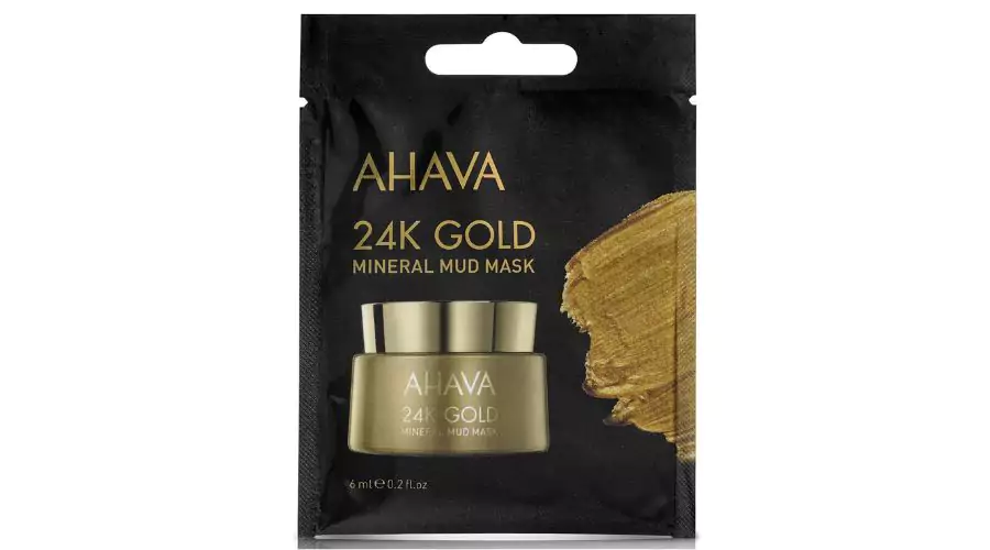 Ahava Single Use 24K Gold Mineral Mud Mask 6ML