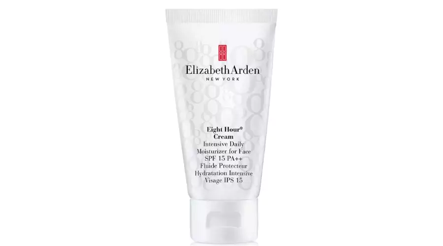 Elizabeth Arden Eight Hour Cream Intensive Daily Moisturiser For Face Spf 15 (50ml)