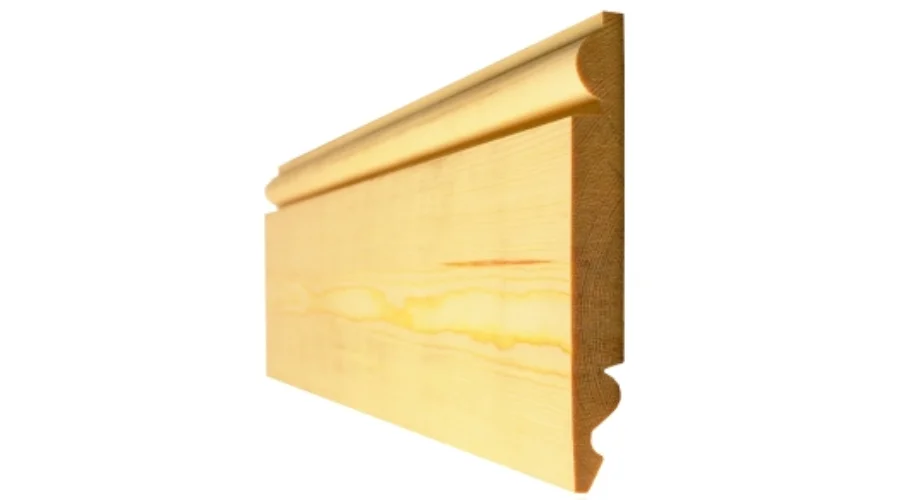 BSW REDWOOD TORUS/OGEE SKIRTING UNSORTED 25 x 175MM FINISHED SIZE 20 x 169MM