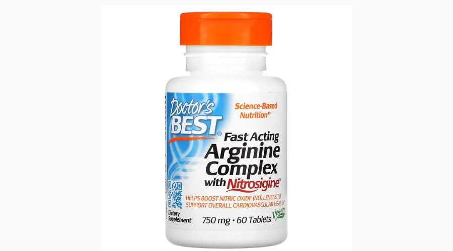 Doctor's Best, fast acting arginine complex with nitrosigine