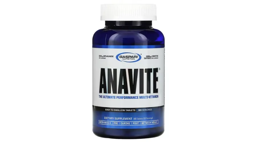 Gaspari Nutrition, ANAVITE, The Ultimate Performance Multi-Vitamin, 180 Tablets | Xprrtupdates