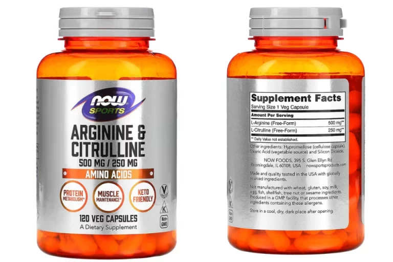 Supplement with L Arginine
