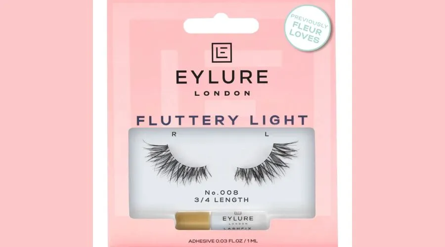 Eylure false lashes - fluttery light no. 008