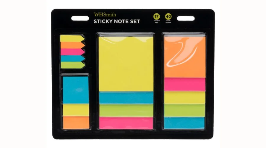 WHSmith Bumper Sticky Note Set