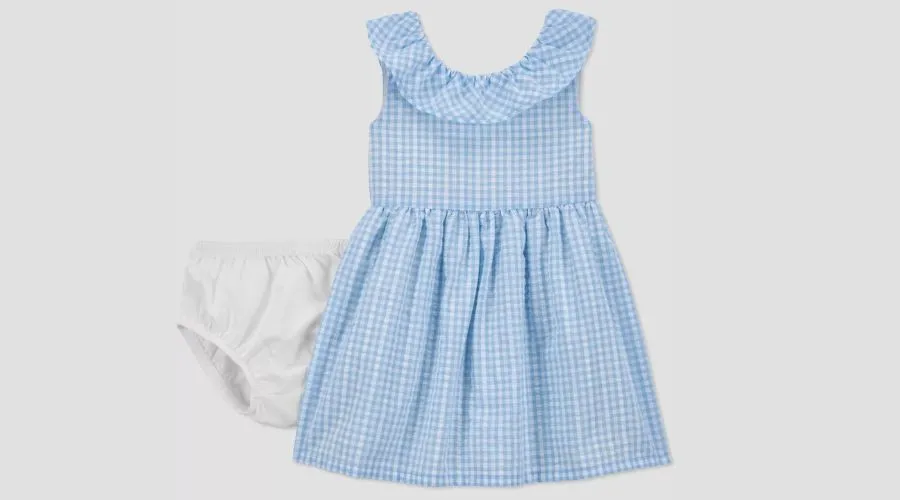Carter’s Just One You Baby Girls’ Gingham Ruffle Dress