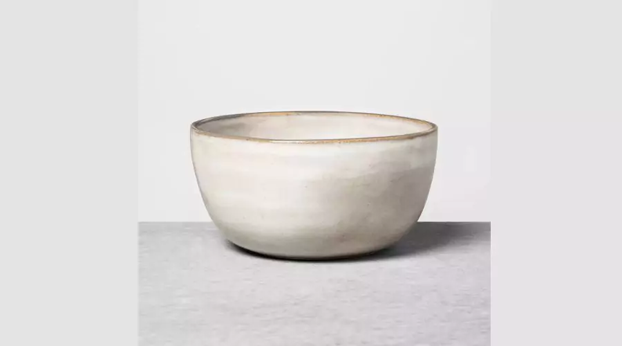 22oz Stoneware Reactive Glaze Cereal Bowl - Hearth & Hand with Magnolia
