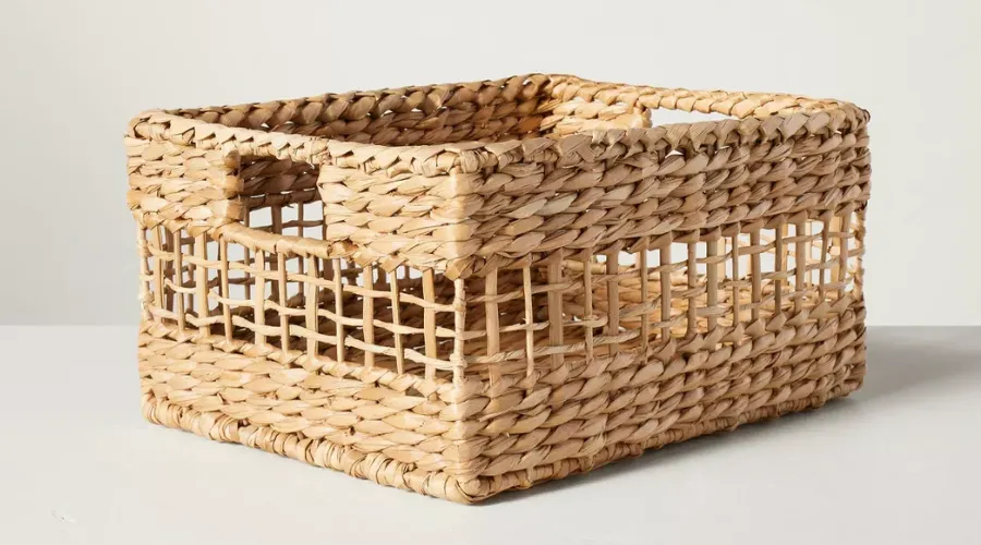 Natural Woven Storage Basket - Hearth & Hand™ with Magnolia