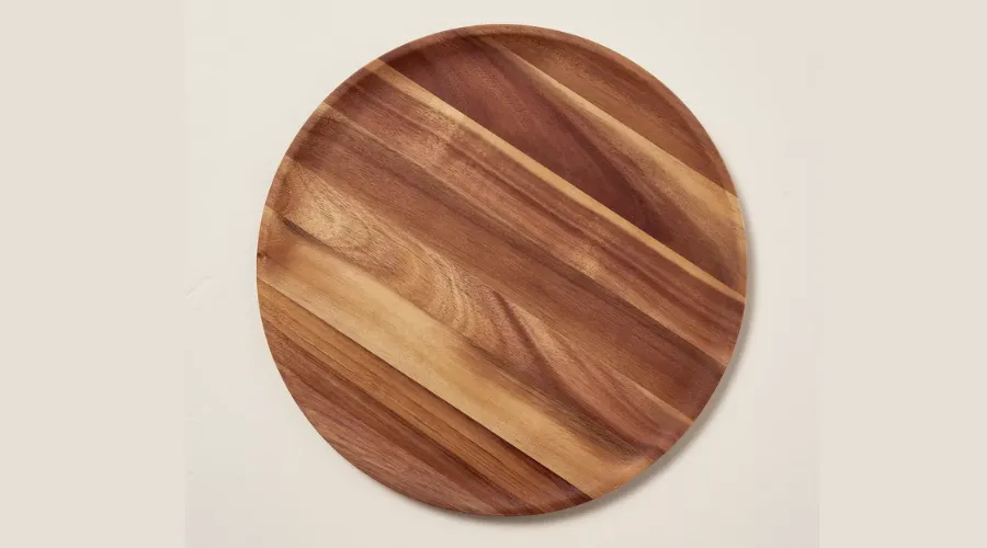 13” Wooden Plate Charger Brown - Hearth & Hand™ With Magnolia