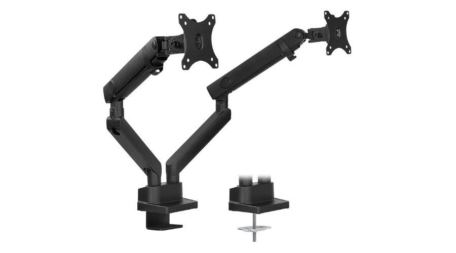 Mount-It! Dual Monitor Arm Mount Desk Stand