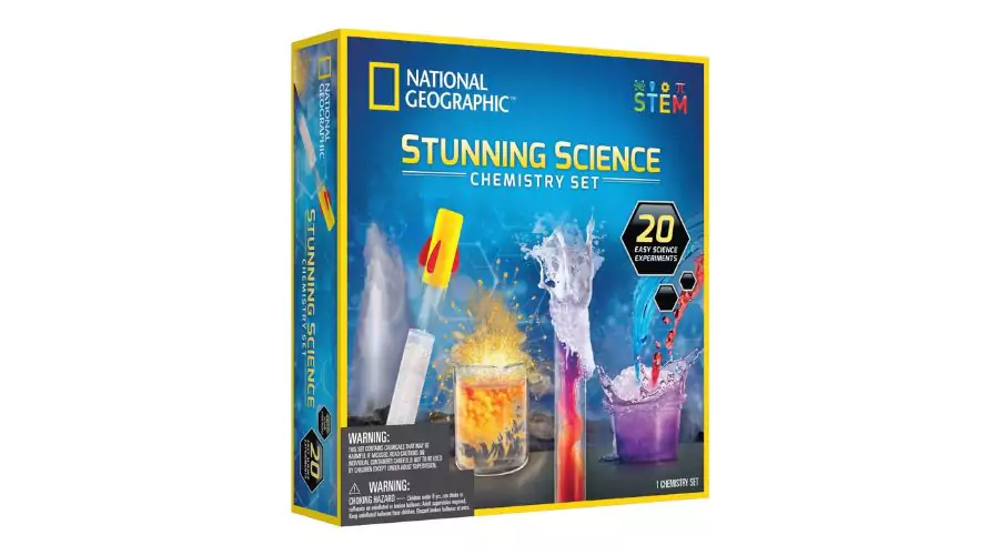 National Geographic Stunning Science Chemistry Set 