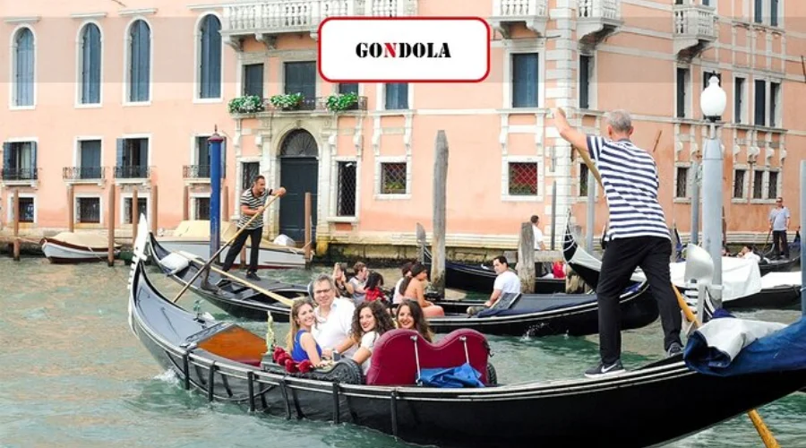 Grand Canal by Gondola with Commentary