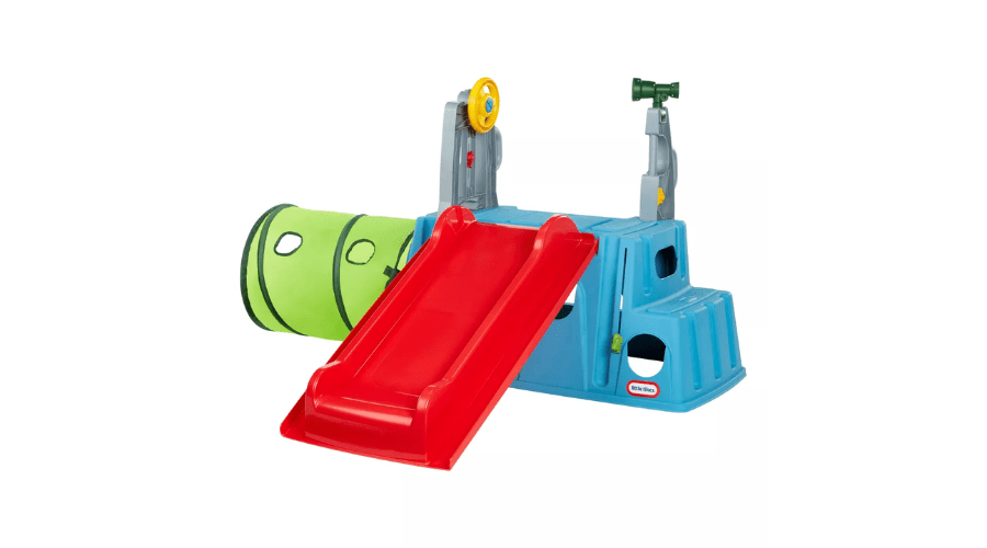 Little Tikes Easy Store Slide and Explore Indoor Outdoor Climber Playset
