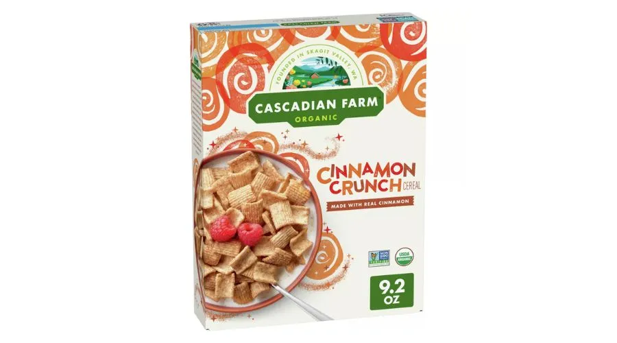 Cascadian Farm Organic Cinnamon Crunch Breakfast Cereal