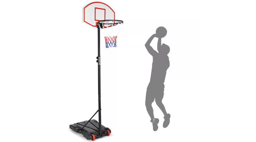 Costway Adjustable Basketball Hoop System