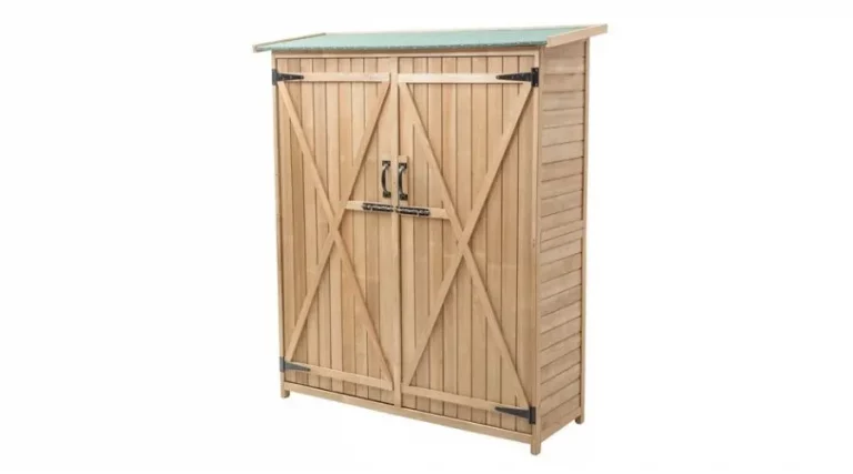 Outdoor storage shed