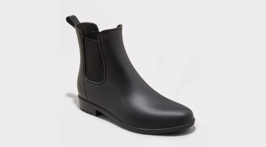 Women’s Chelsea Rain Boots In Black
