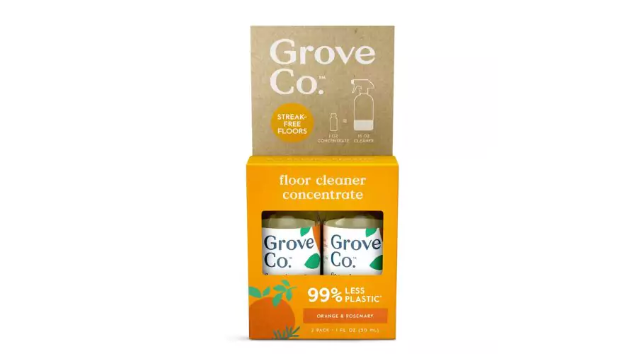 Grove Co. Orange & Rosemary Floor Cleaner Concentrate - 2 fl oz