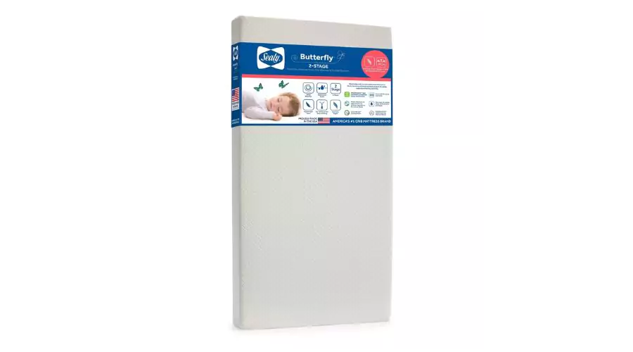 Sealy Breathable Knit Ultra Firm Crib Mattress 