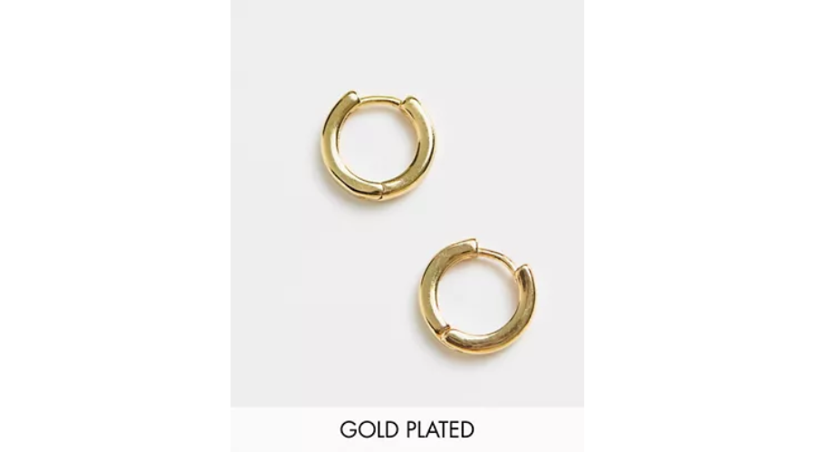 ASOS DESIGN 9mm Earrings in 14K gold plating | Xprrtupdates