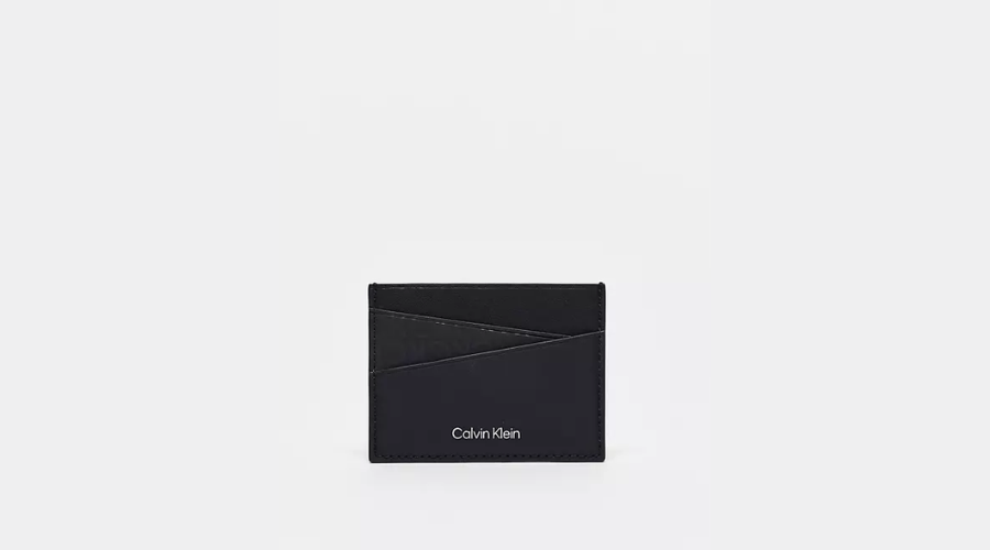 Calvin Klein – Black Logo Card Holder 