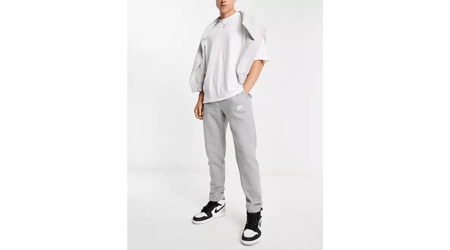 Nike Club straight leg joggers in grey | Xprrtupdates