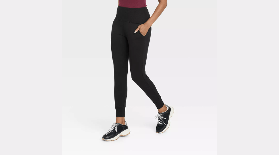Women's Soft High Waisted Joggers with Pockets