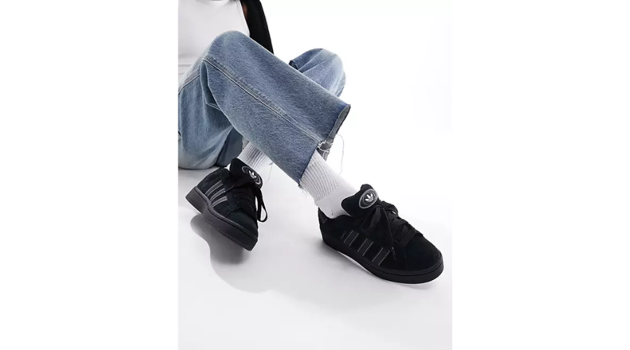 adidas Originals – Campus – 00s style sneakers in triple black