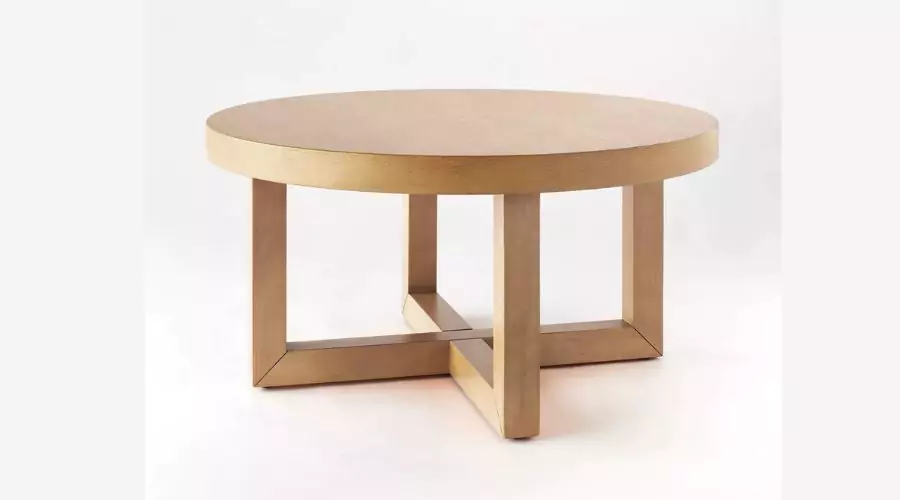 Rose Park Round Wood Coffee Table - Threshold designed with Studio McGee