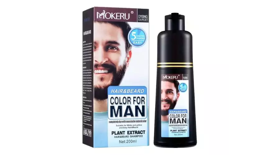 2-in-1 hair & beard dye for men a long-lasting colour solution 