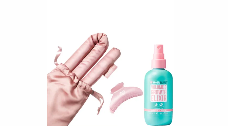 Hairburst Heatless Curler and Elixir Set