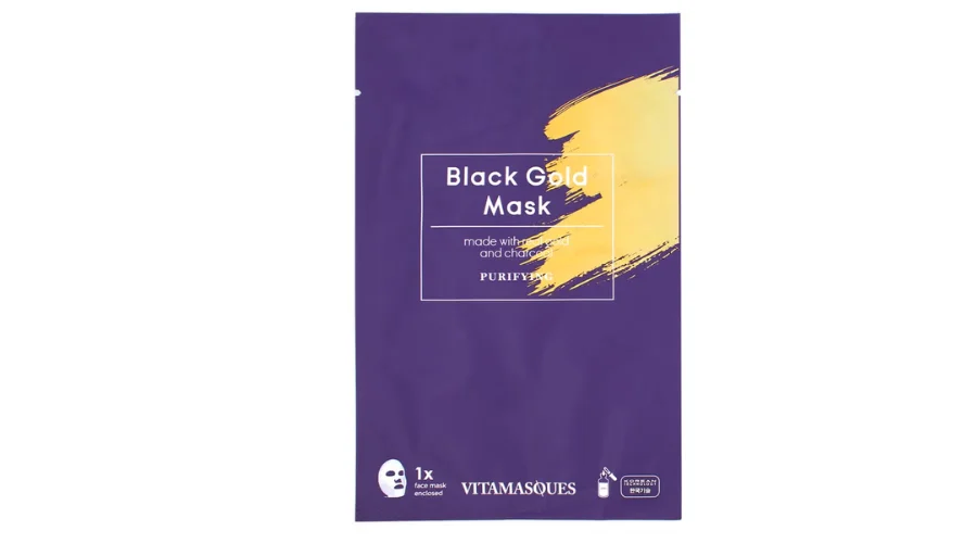 Vitamasques Black Gold Dust Sheet Mask