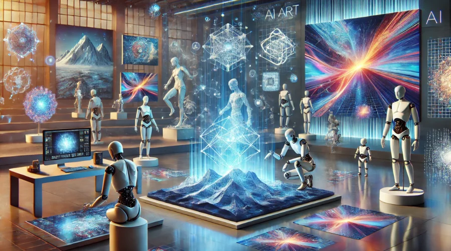 Visualizing the Future 3D Art's Role in Communicating AI